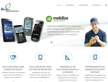 Tablet Screenshot of genteinalambrica.com